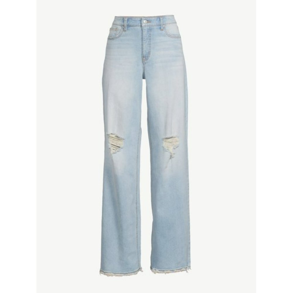 Scoop Denim Women's Wide Leg Jeans